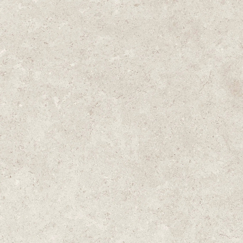Frontier20 Frost L Shape Mitered Edge Limestone Look Porcelain Moldings 12x24 by landmarkceramics