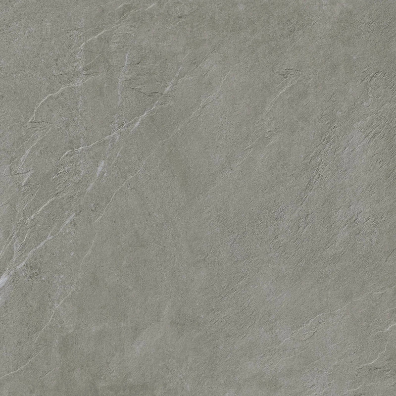 Frontier20 Modern Grey Linear Cover Stone Look Porcelain Moldings 24x24 by landmarkceramics