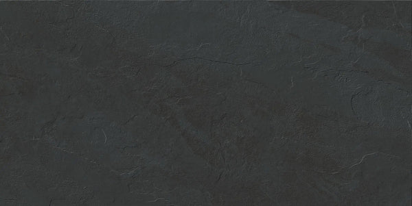 Frontier20 Montauk Black Slate Look Porcelain Pavers 12x24