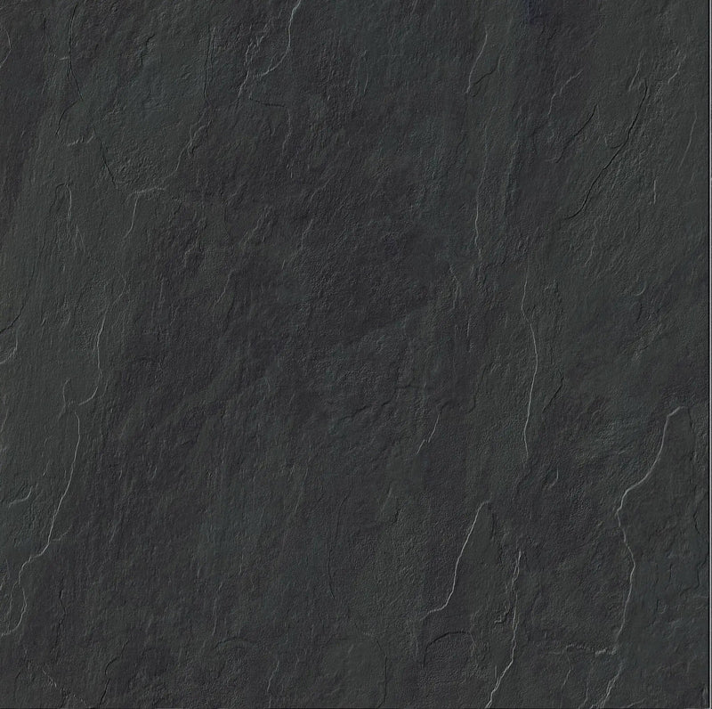 Frontier20 Montauk Black End-cover Slate Look Porcelain Moldings 12x24 by landmarkceramics