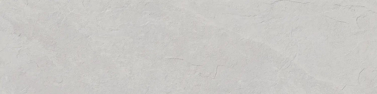 Frontier20 Montauk White Slate Look Porcelain Pavers 12x48 by landmarkceramics