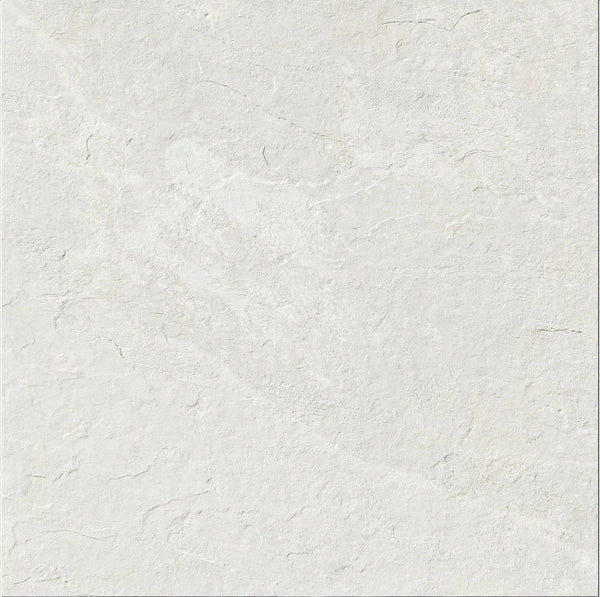 Frontier20 Montauk White Slate Look Porcelain Pavers 24x24
