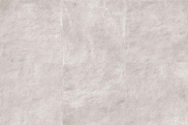 Frontier20 Passion Silver Double Mesh Concrete Look Porcelain Moldings 24x24 by landmarkceramics