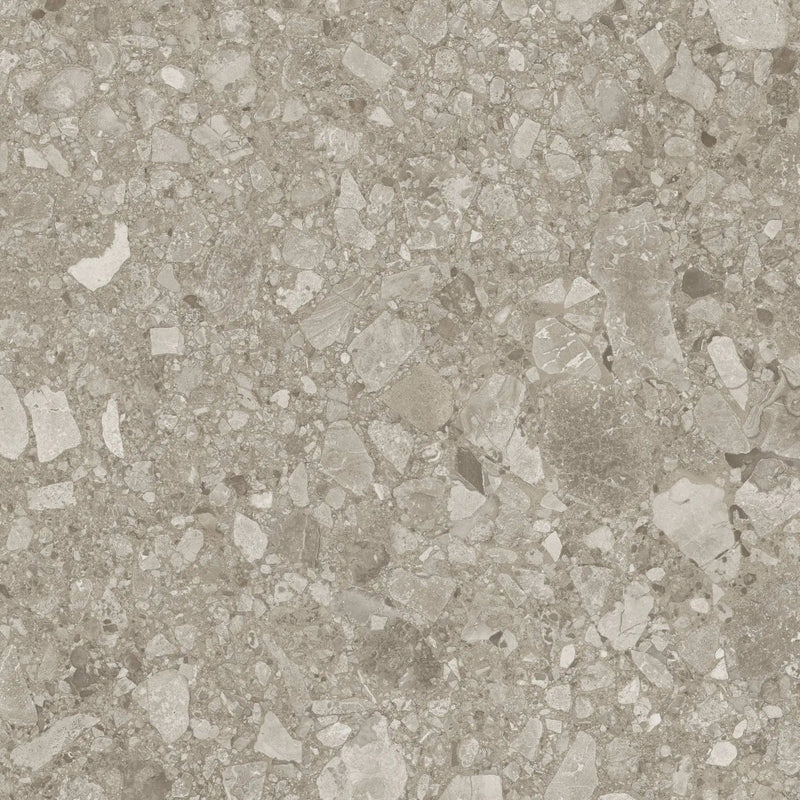 Frontier20 Pearl Double Mesh Limestone Look Porcelain Moldings 24x24 by landmarkceramics