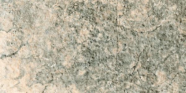 Frontier20 Travertine Cross Cut Silver Look Porcelain Pavers 12x24