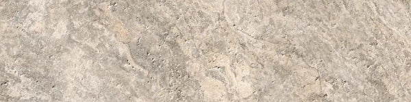 Frontier20 Travertine Cross Cut Silver Coping & Stair Tread Look Porcelain Moldings 12x24