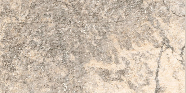 Frontier20 Travertine Cross Cut Silver Look Porcelain Pavers 24x48