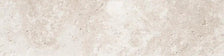 Frontier20 Travertine Cross Cut White L Shape Mitered Edge Corner Left Look Porcelain Moldings 12x24