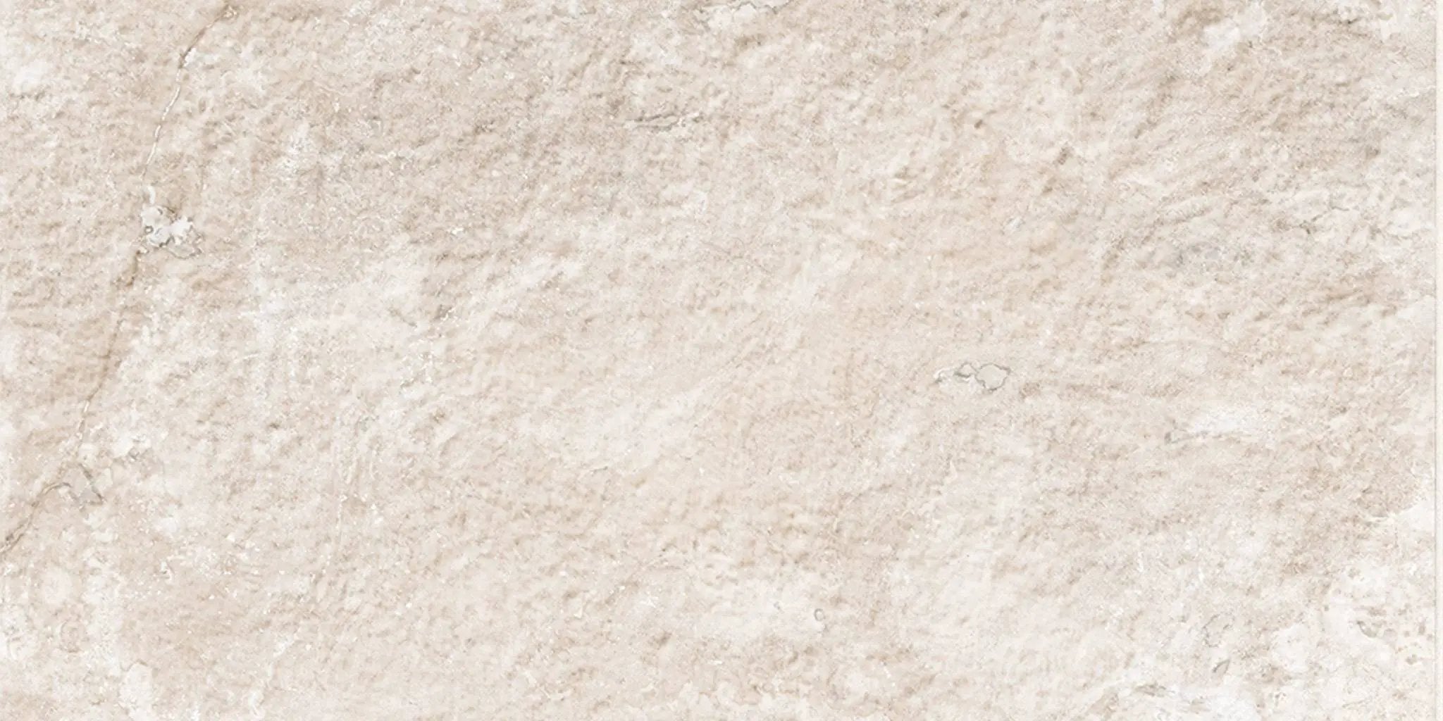 Frontier20 Travertine Cross Cut White Look Porcelain Pavers 24x48 by landmarkceramics