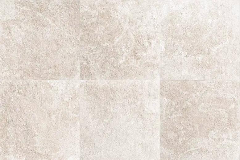Frontier20 Travertine Cross Cut White Look Porcelain Pavers 12x48 by landmarkceramics