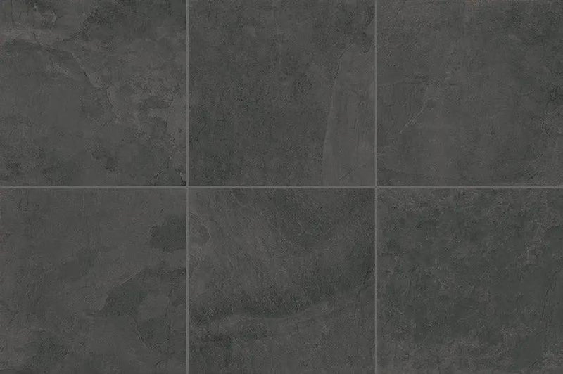 Frontier20 Vintage Slab End-cover Slate Look Porcelain Moldings 12x24 by landmarkceramics