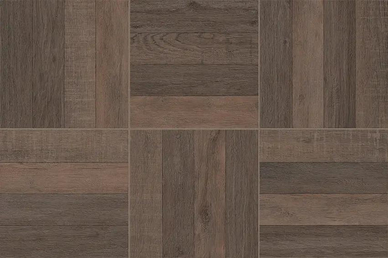 Frontier20 Walnut Grip Stair Tread Bullnose Wood Look Porcelain Moldings 12x24 by landmarkceramics