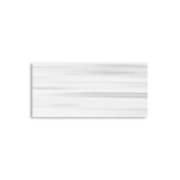 Mink White Polished Marble Tiles 2 3/4x5 1/2