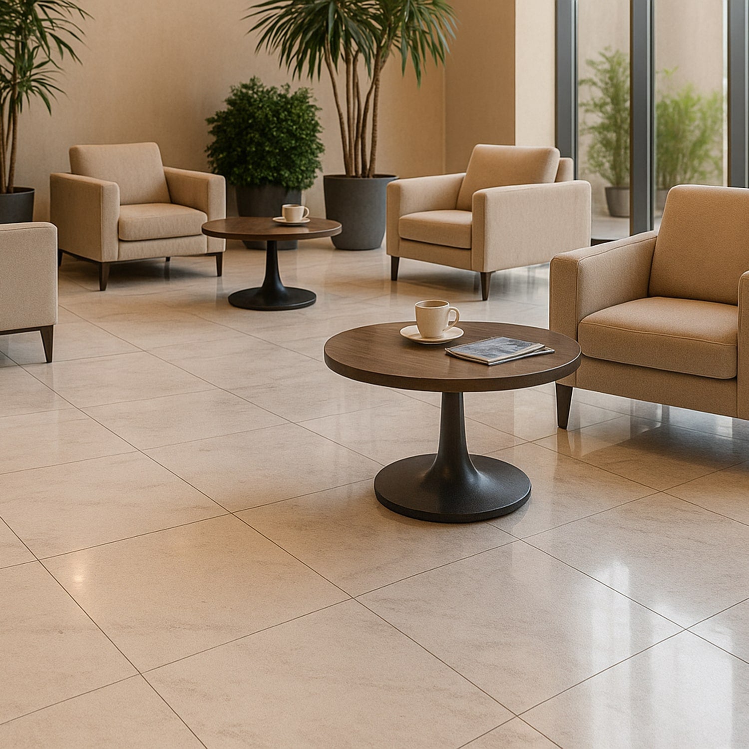Mink White Polished Marble Tiles 24x24 Marble Polished 24x24 Tiles — 3