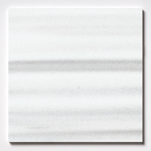 Mink White Polished Marble Tiles 24x24