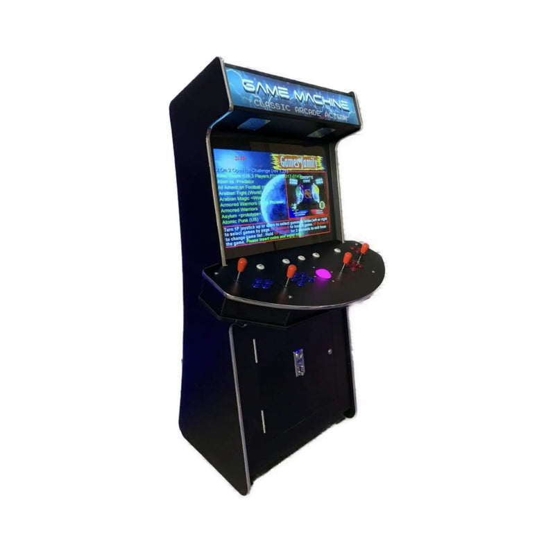 Full-Size Commercial-Grade 4-Player Upright Standup Arcade Machine With 4600 Classic Games (SAK47061) by SAKSBY WHOLESALE