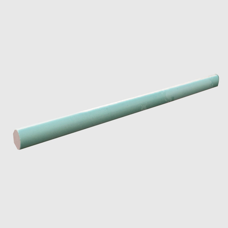 Fusion Acquamarina Liner Polished Porcelain Polished 2x12 Moldings