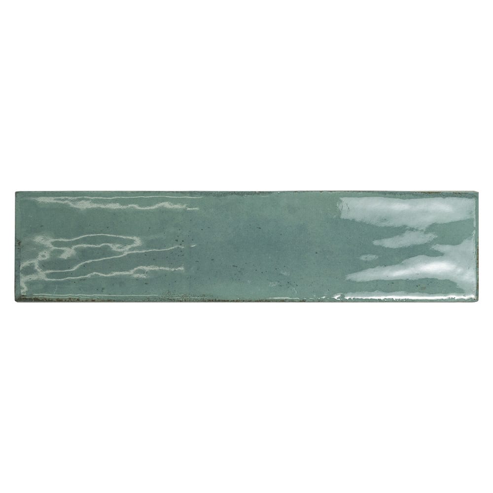 Fusion Acquamarina Polished 2 1/2x10x3/8 Porcelain Polished 2x12 Tiles
