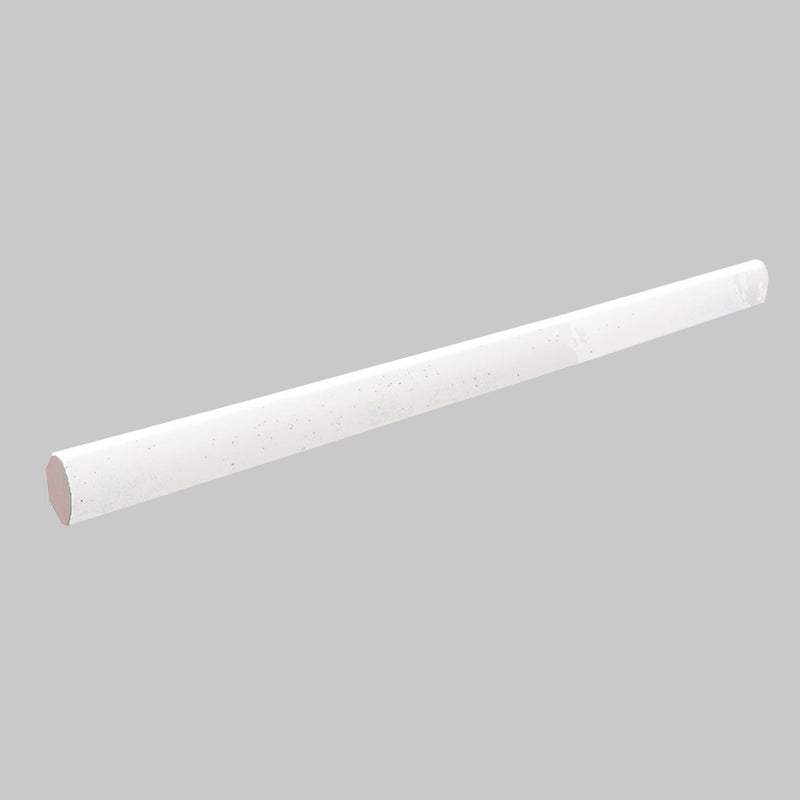 Fusion Bianco Liner Polished Porcelain Polished 2x12 Moldings