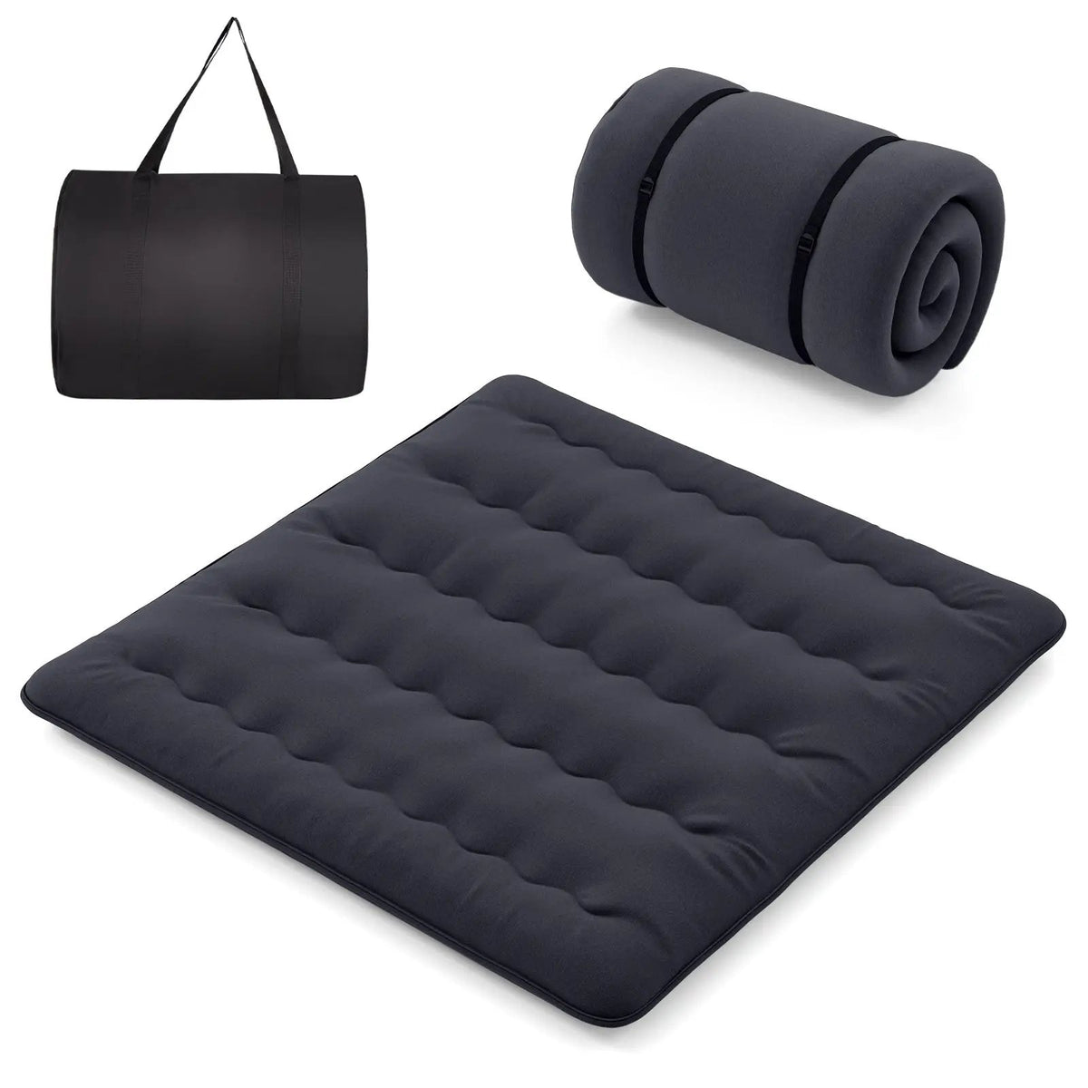 Futon Mattress with Washable Cover and Foldable Mat by DirectDeals