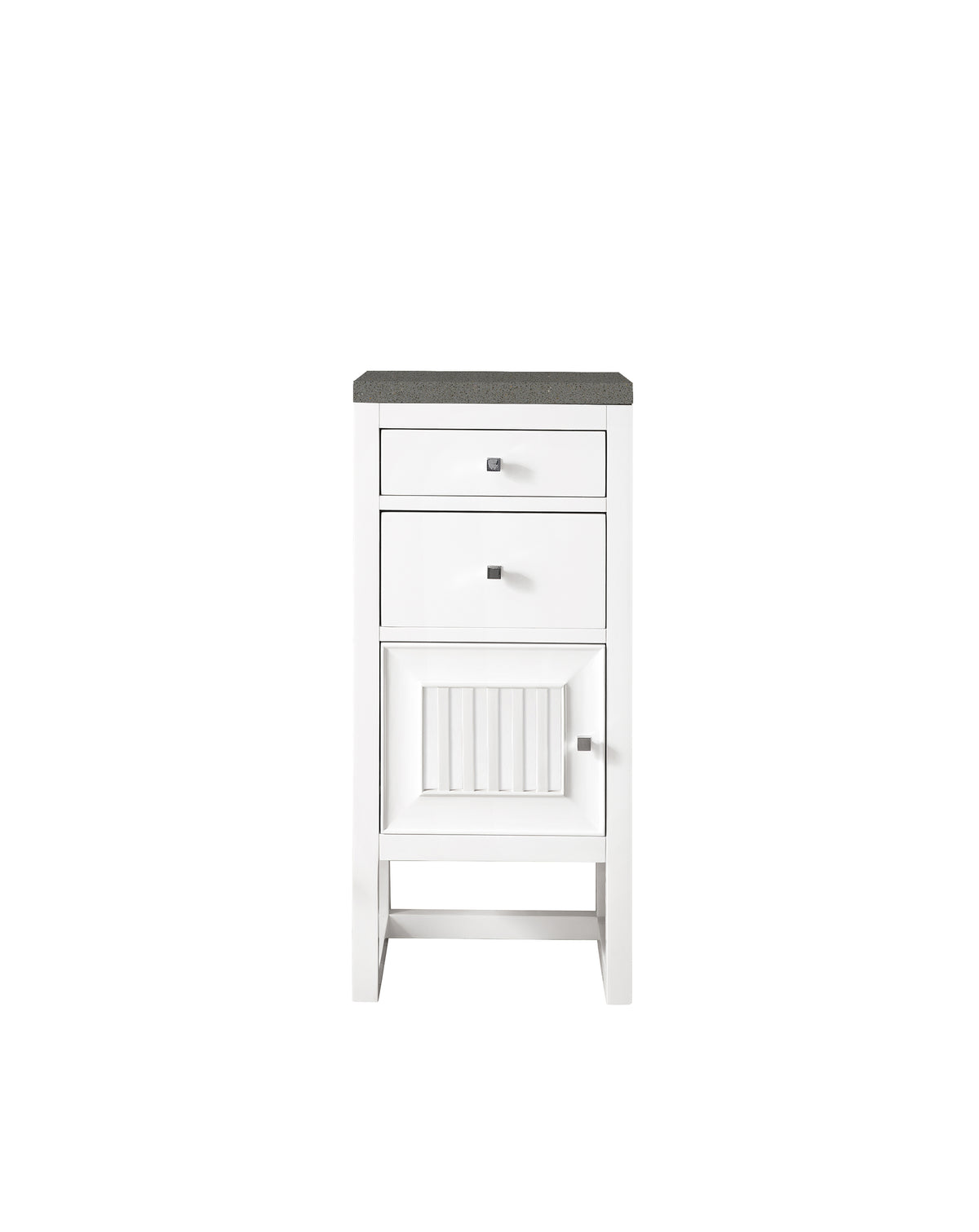 James Martin Athens 15" Base Cabinet, Glossy White, view 11
