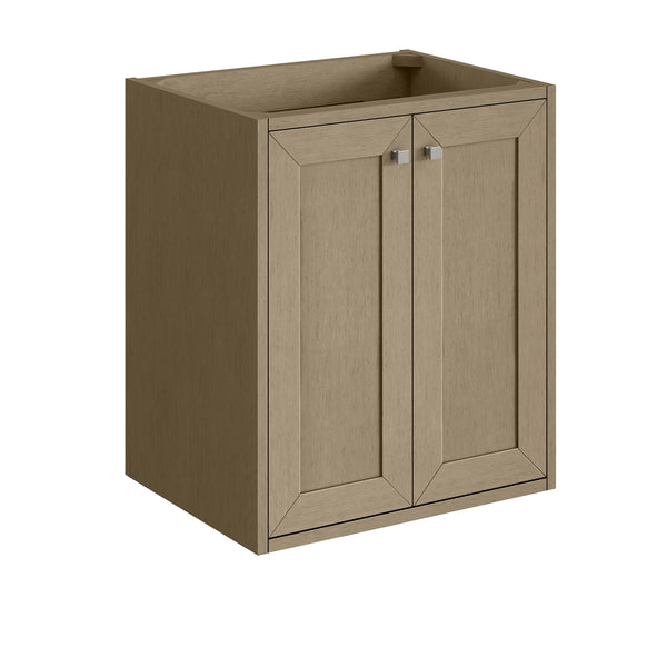 James Martin Chianti 24" Floating Single Vanity Cabinet, Walnut Whisper
