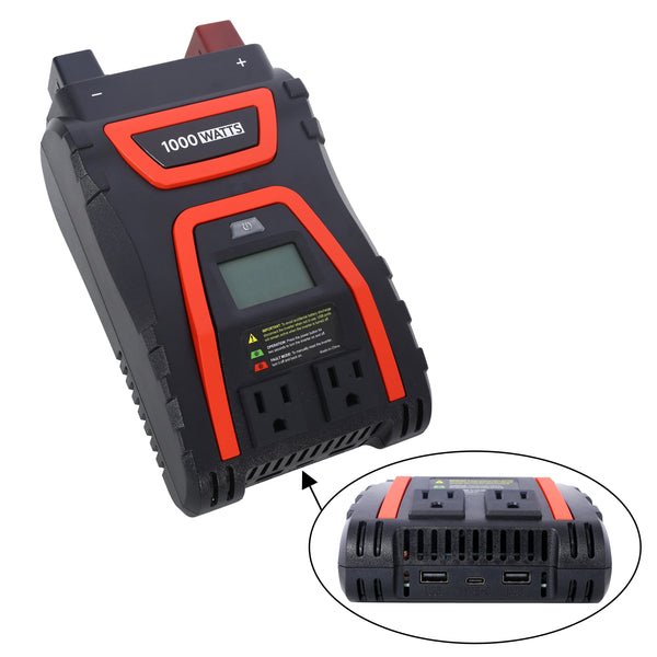 1000 Watt Power Inverter with LED Display, photo 2 of 10
