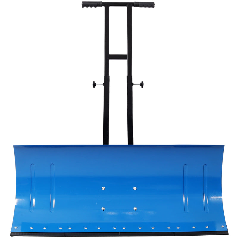 Dual Bar Snow Shovel with Wheels, 38.6-Inch Blade, Adjustable Handle, photo 2 of 10