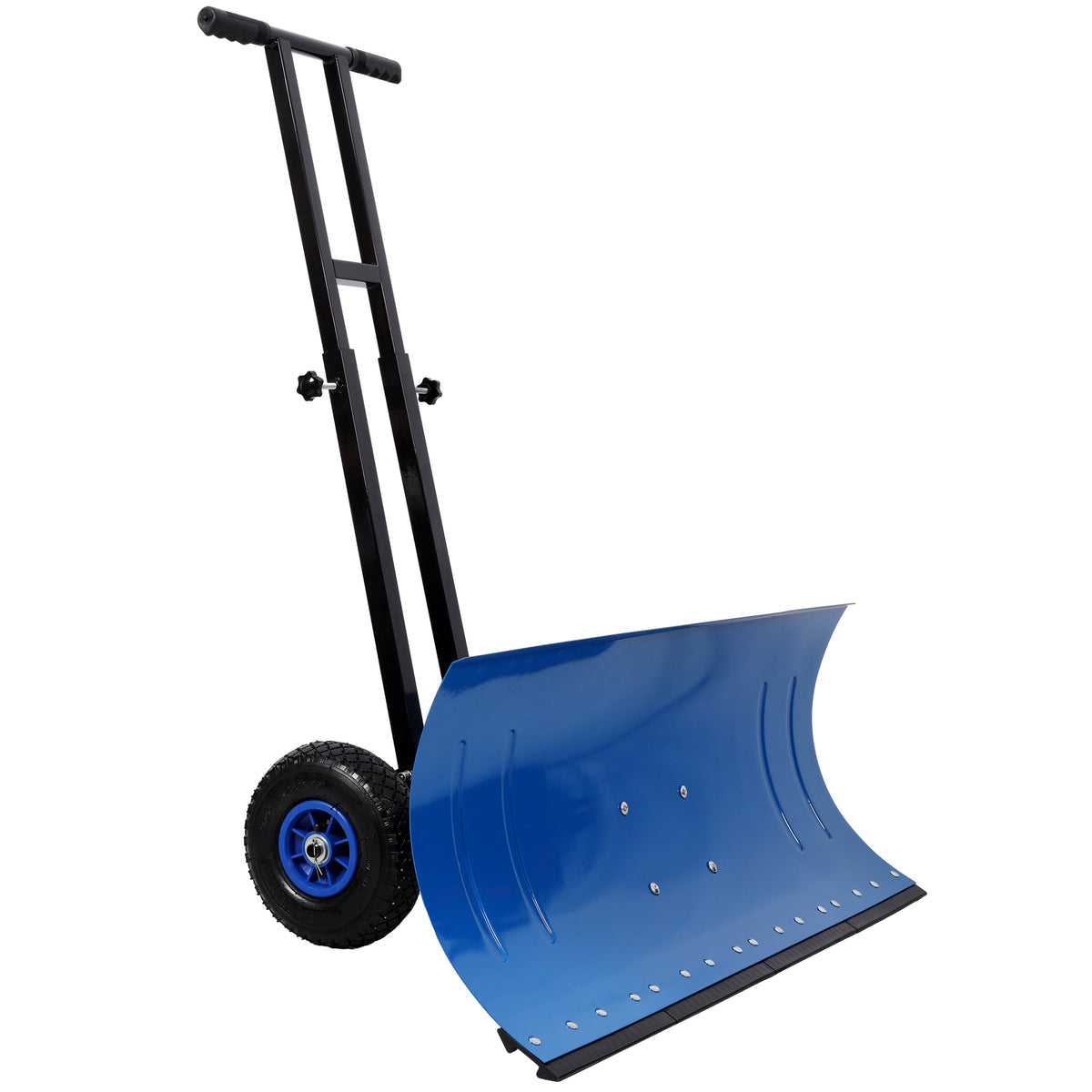 Dual Bar Snow Shovel with Wheels, 38.6-Inch Blade, Adjustable Handle, photo 6 of 10