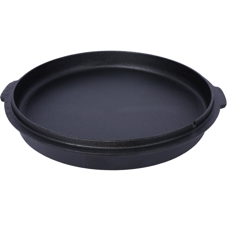 Pre-Seasoned Cast Iron Dutch Oven with Skillet Lid - Black, photo 10 of 19