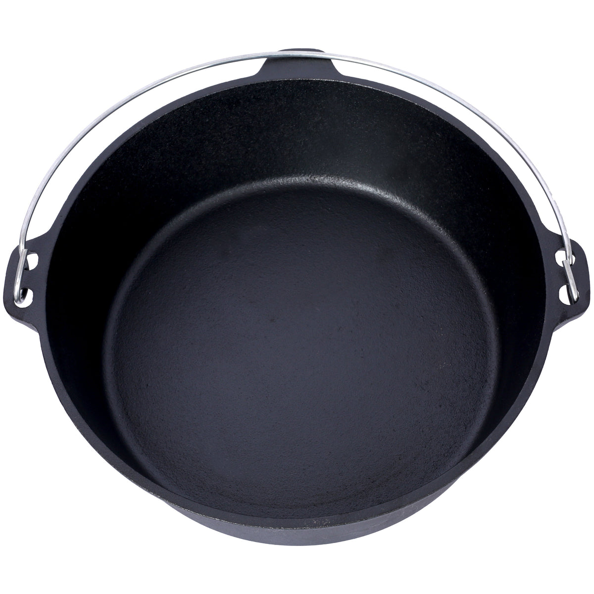 Pre-Seasoned Cast Iron Dutch Oven with Skillet Lid - Black, photo 8 of 19