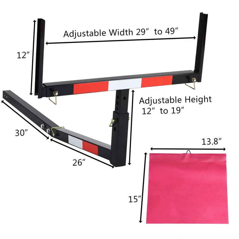 Adjustable Steel Pick Up Truck Bed Hitch Extender by DirectDeals