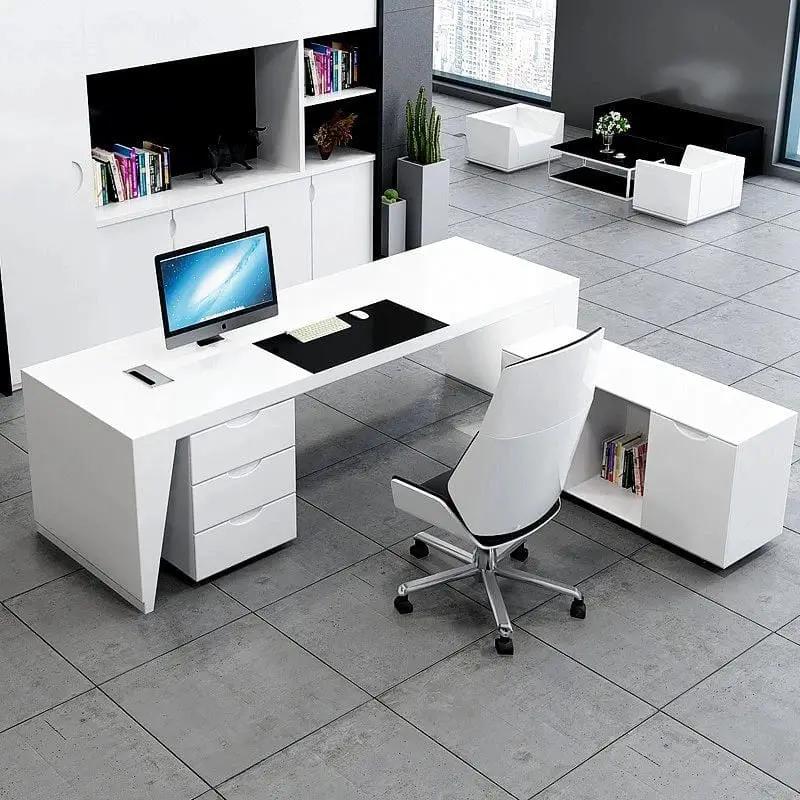 Newton · Executive Desk w/ Mobile Storage by Arc Grove