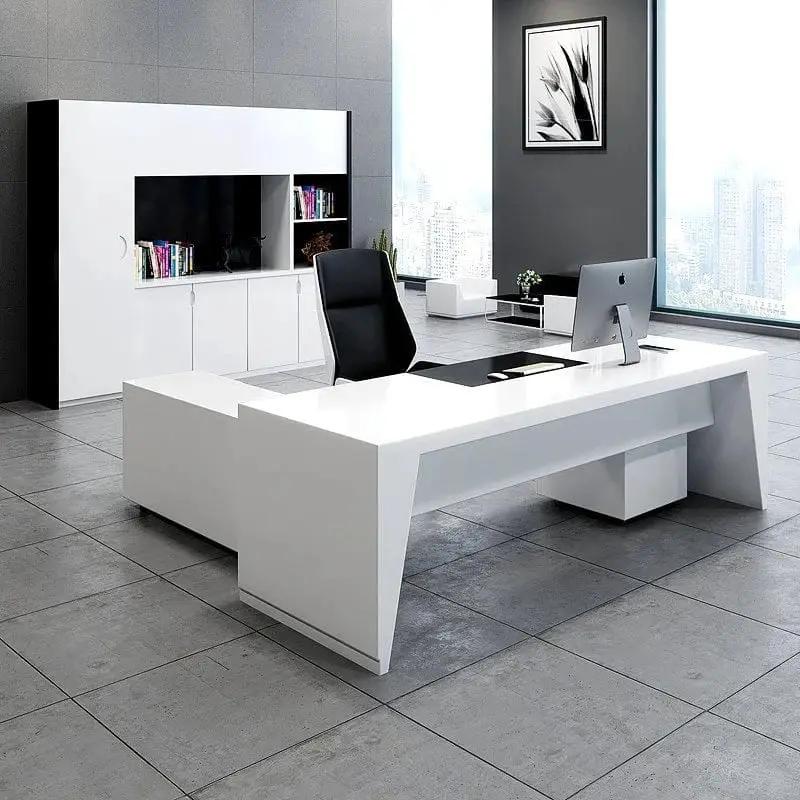 Newton · Executive Desk w/ Mobile Storage by Arc Grove