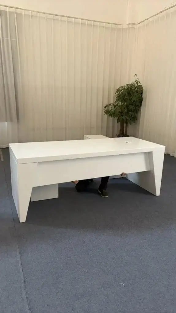Newton · Executive Desk w/ Mobile Storage by Arc Grove