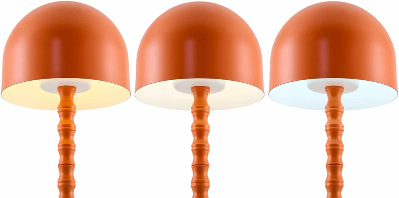 Magdagachi Orange Table Lamp by Boutique Rugs