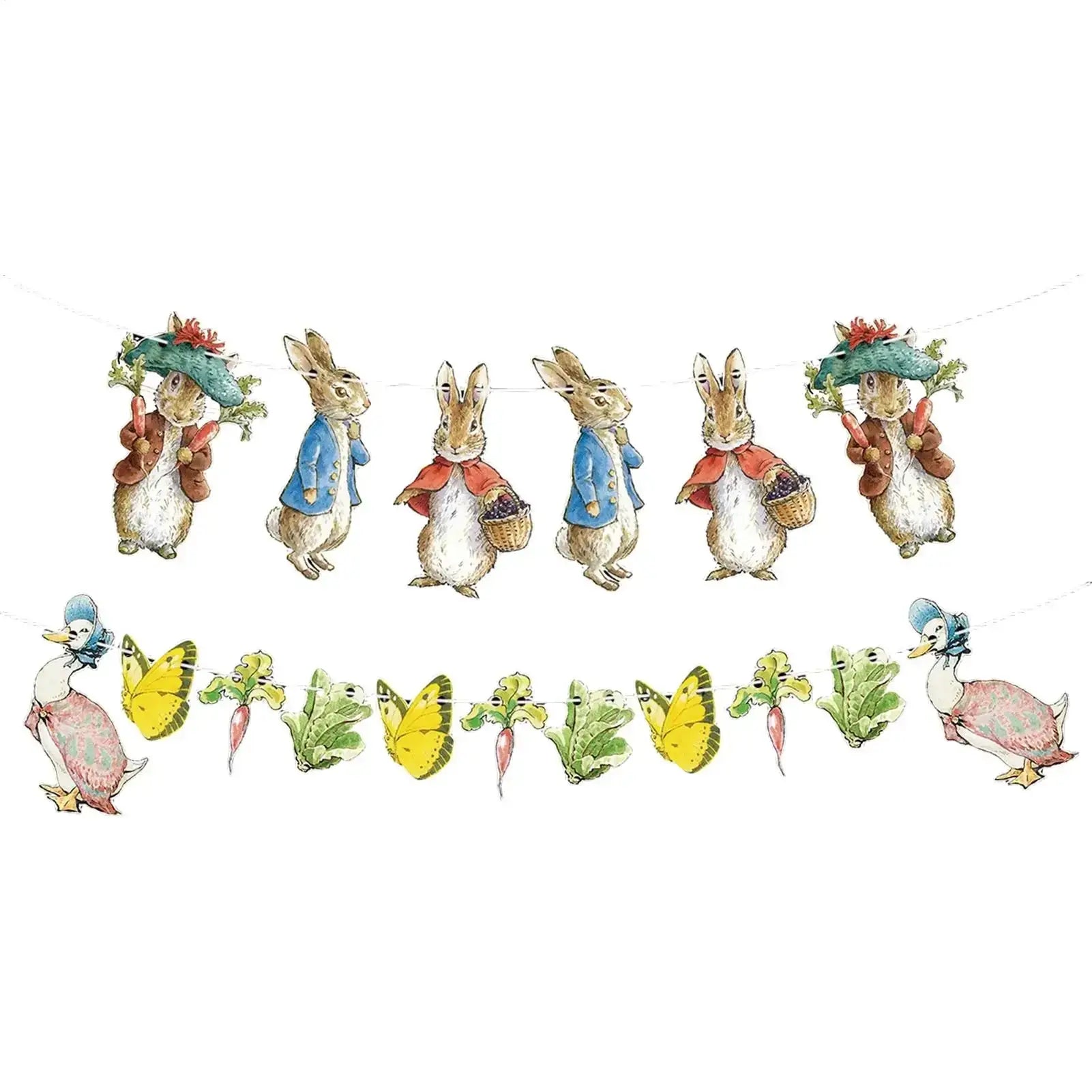 Garland - Decorative Colorful Bunny 6ft by House Of Avana