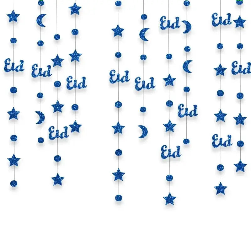 Garland - Glitter Gold Star Streamer by House Of Avana