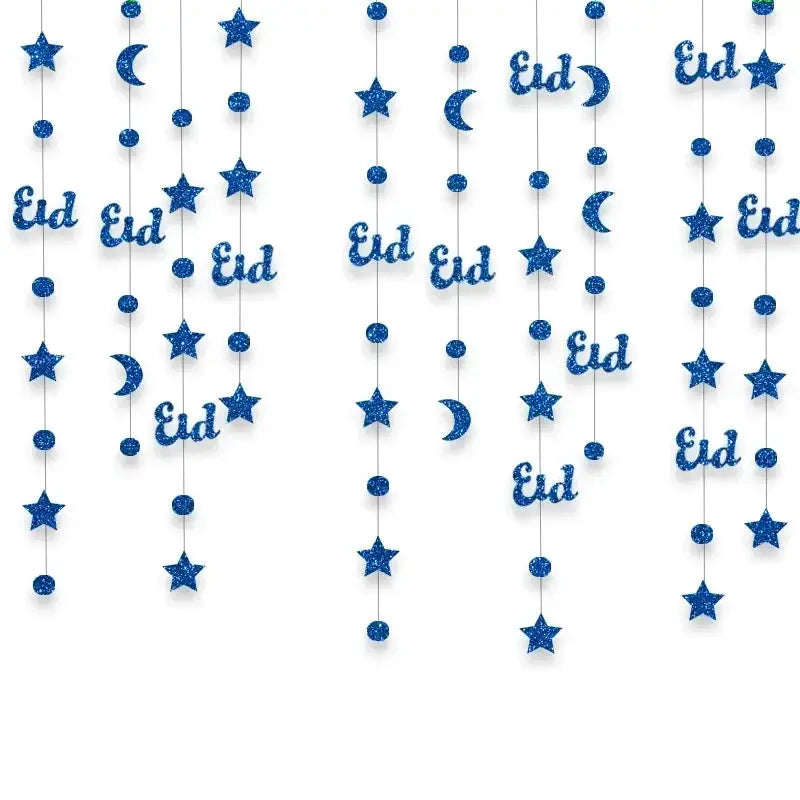 Garland - Glitter Gold Star Streamer by House Of Avana