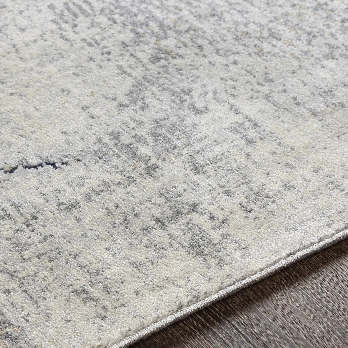 Gasquet Gray Marble Textured Luxe Rug by Boutique Rugs