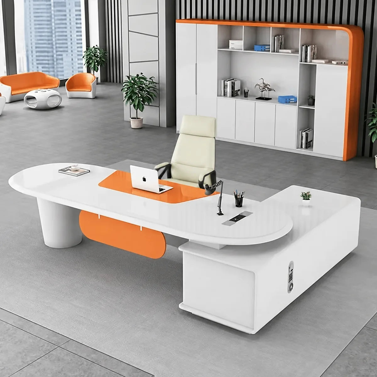 Gauss · L-Shaped Executive Desk, photo 6 of 11