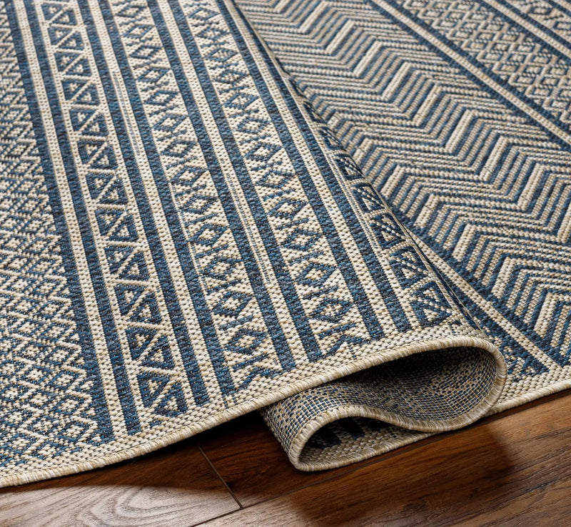 Madras Ink All Over Performance Outdoor Rug by Boutique Rugs