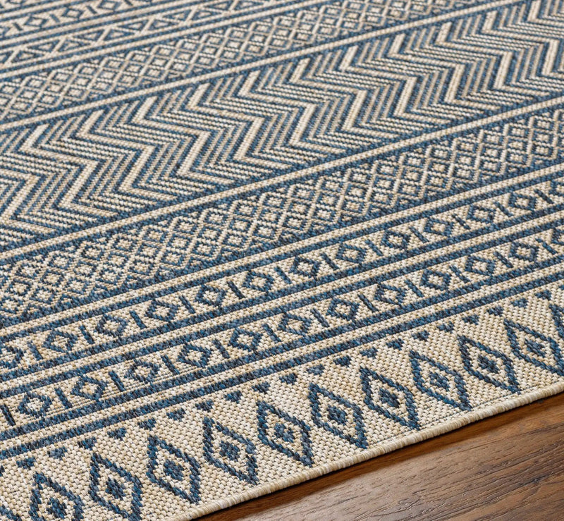 Madras Ink All Over Performance Outdoor Rug by Boutique Rugs