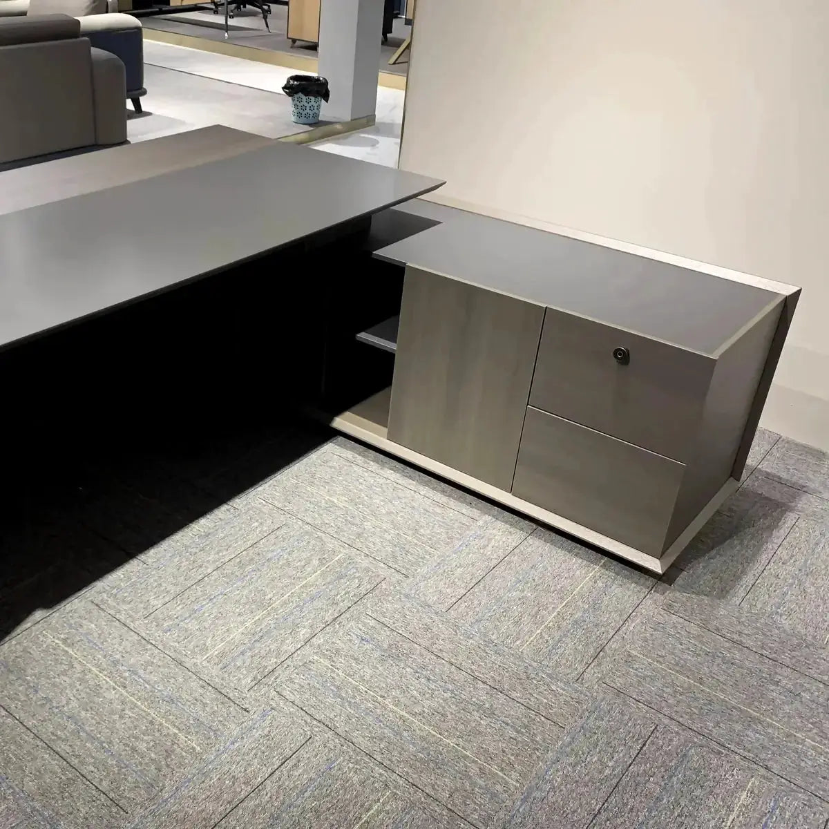Frazer · Modern L-Shaped Executive Desk by Arc Grove
