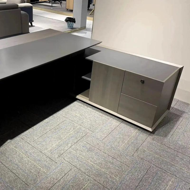 Frazer · Modern L-Shaped Executive Desk by Arc Grove