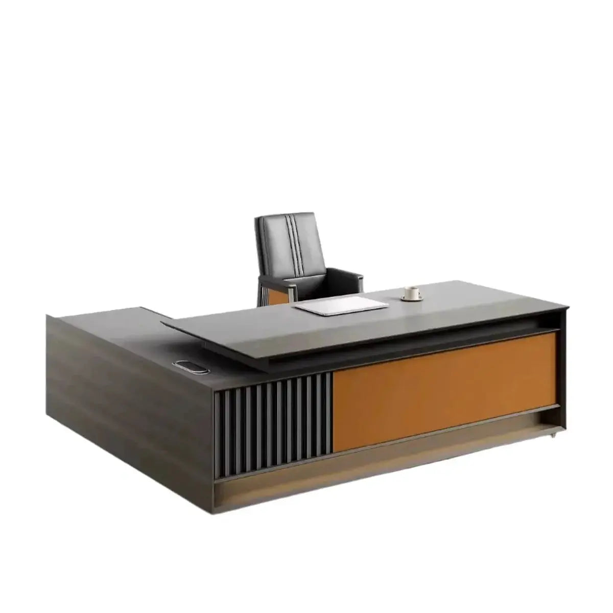 Frazer · Modern L-Shaped Executive Desk by Arc Grove