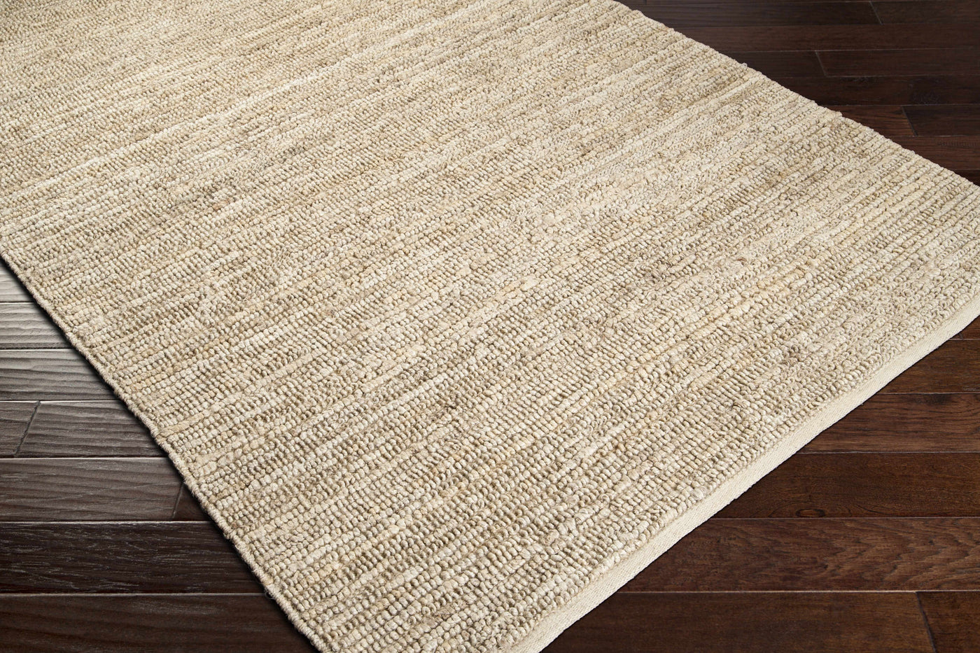 Glover Bleached Braided Jute Carpet by Boutique Rugs