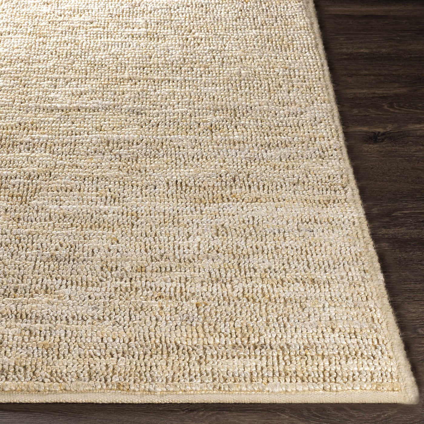 Glover Bleached Braided Jute Carpet by Boutique Rugs
