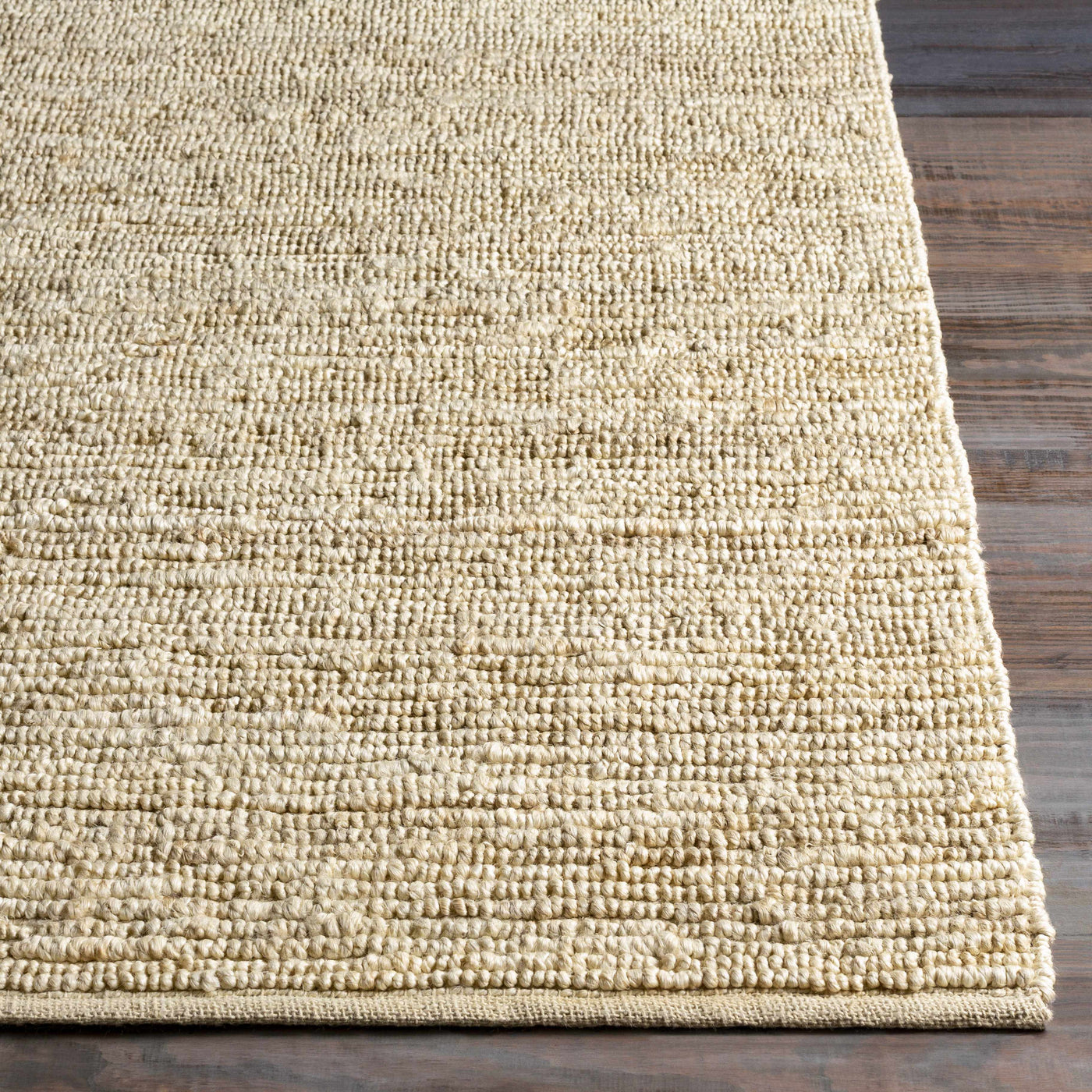 Glover Bleached Braided Jute Carpet by Boutique Rugs