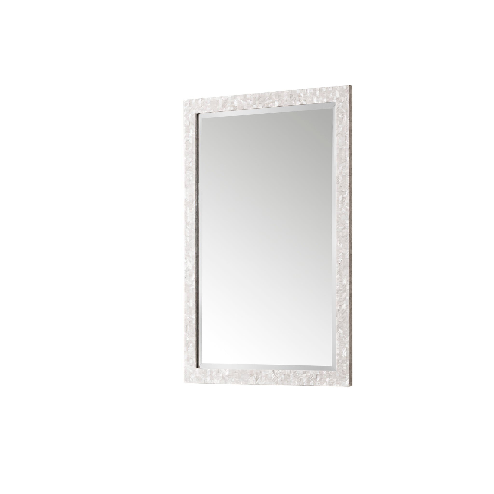 James Martin Callie 26" Mirror, White Mother of Pearl by James Martin